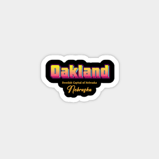 Oakland Sticker